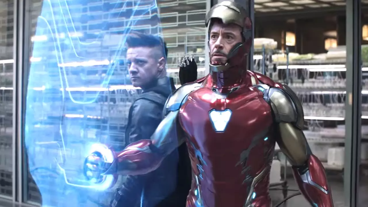 Iron Man and Hawkeye.