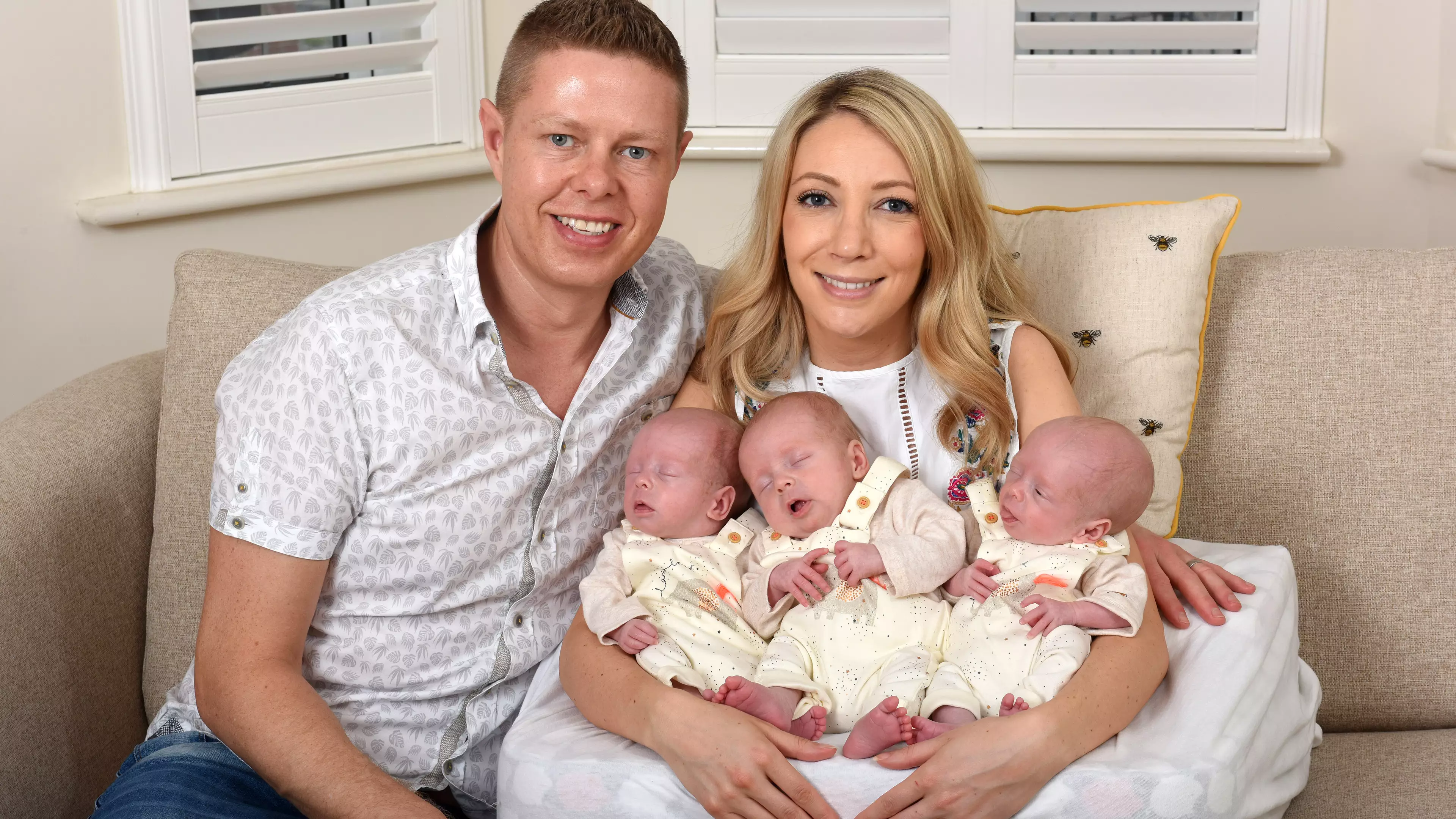 Miracle Triplets Born After Mum Has Pioneering Surgery In The Womb