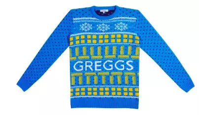 Greggs has a Christmas jumper of its own (