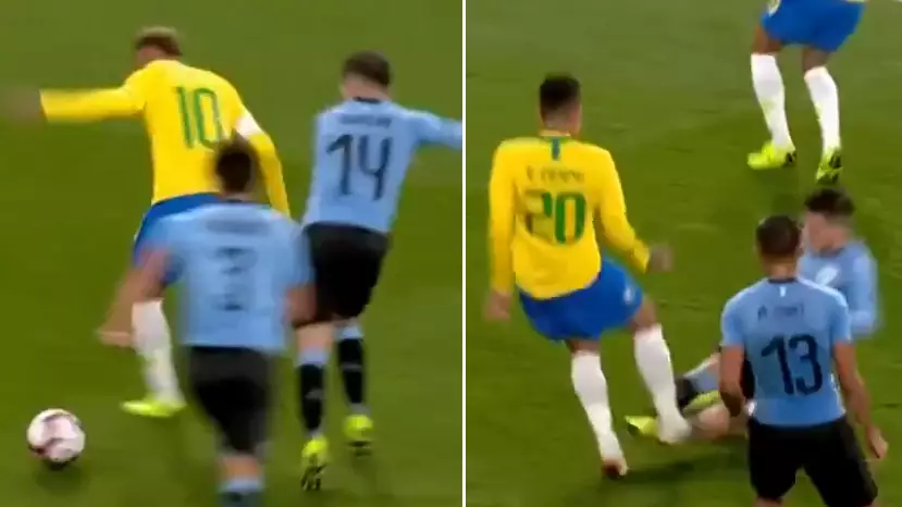 Arsenal's Lucas Torreira Brilliantly Stops Neymar, Then Immediately Slide Tackles Firmino 