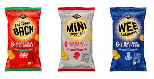 The mini cheddars come in three new limited edition flavours (