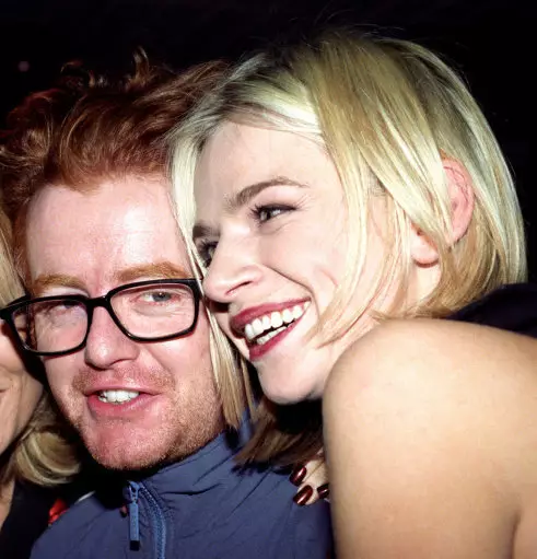 Chris Evans and Zoe Ball back in 1996.