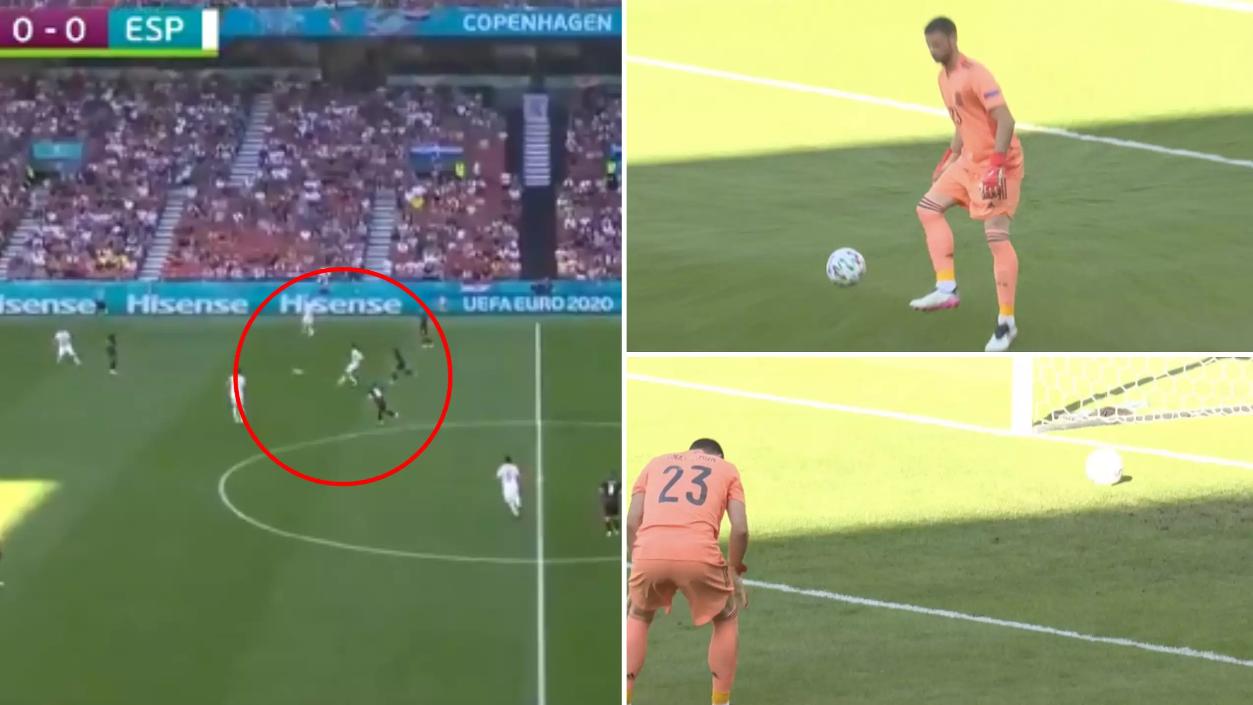 Spain Concede Ridiculously Bad Own Goal In Euro 2020 Last 16