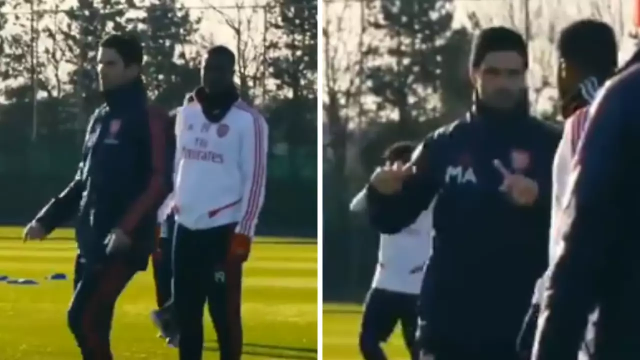 Arsenal Training Clip Shows Mikel Arteta Is The Manager They Need
