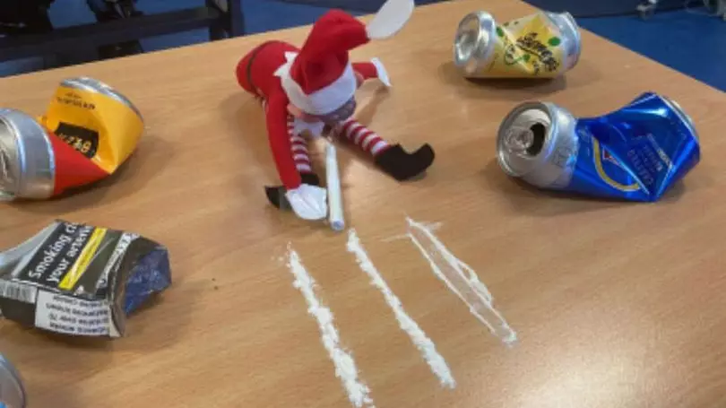 Investigation Launched Over Special School Elf On The Shelf Cocaine Prank