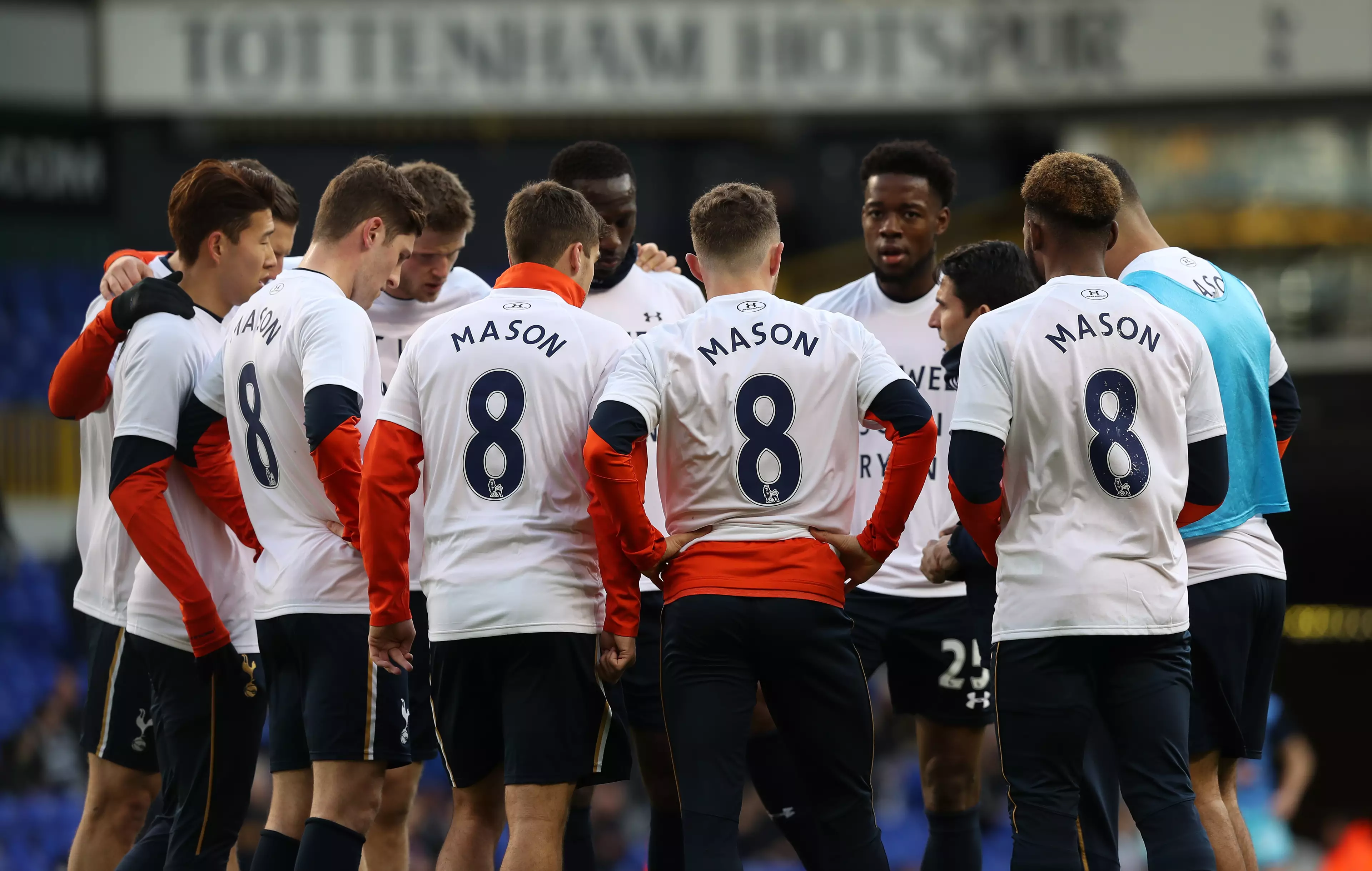 Spurs Players Pay Touching Tribute To Ryan Mason After Wycombe Win