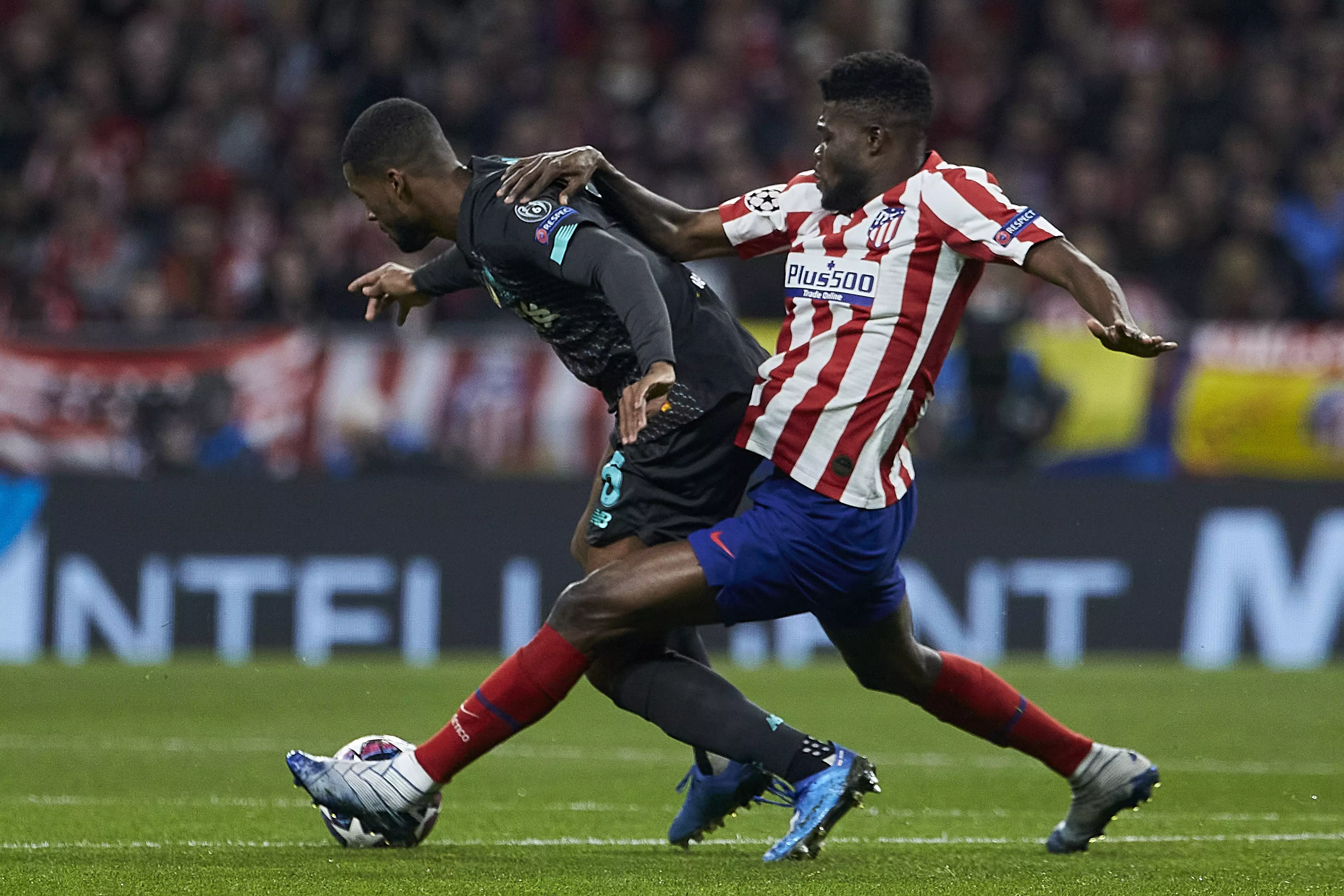 Partey was excellent against Liverpool in the Champions League. Image: PA Images