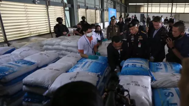 Thailand's $1 Billion 'Ketamine' Bust Turns Out To Be Cleaning Substance