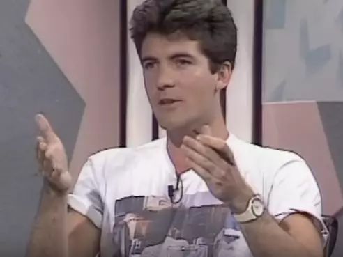 Simon Cowell's First Television Appearance Was Quite Something