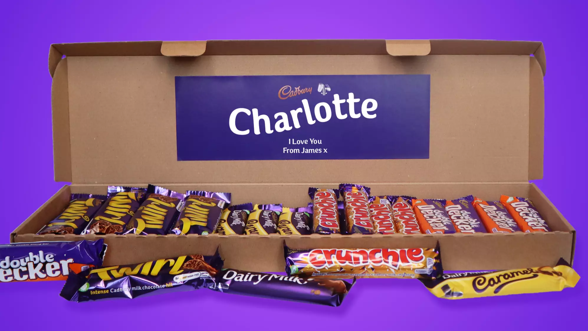 You Can Send People Massive Personalised Cadbury Chocolate Hampers