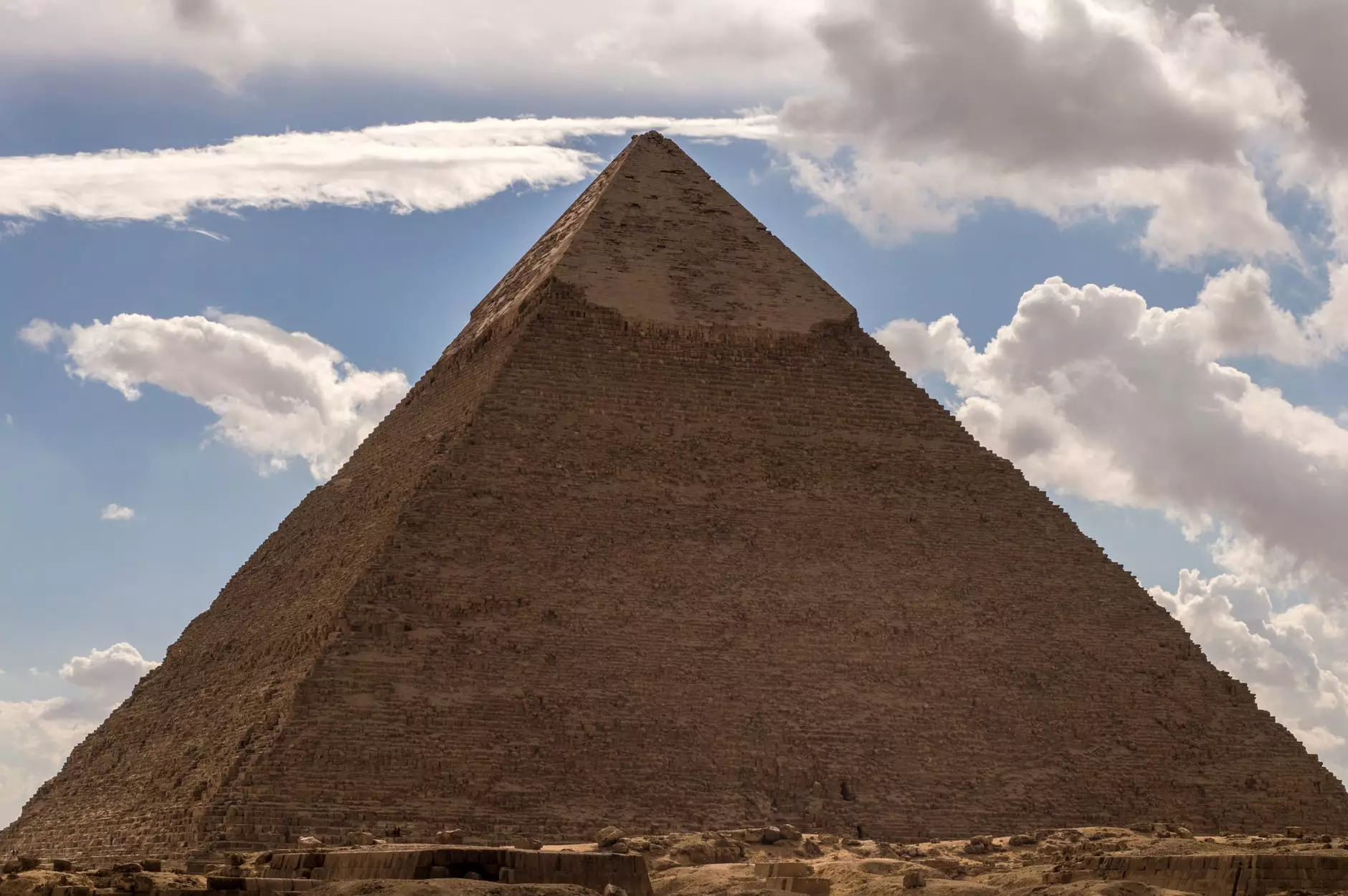 Pyramids in Giza.