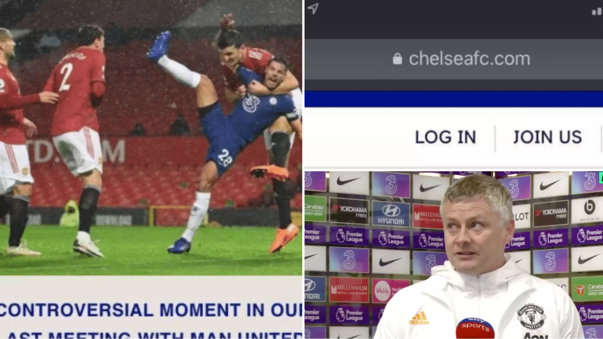 Ole Gunnar Solskjaer Accuses Chelsea Of 'Trying To Influence' The Referee With Official Website Comment On Harry Maguire