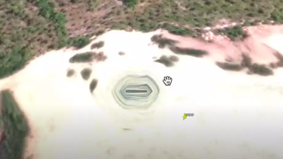 UFO Hunter Claims To Find 'Alien Base Entrance' On Google Earth