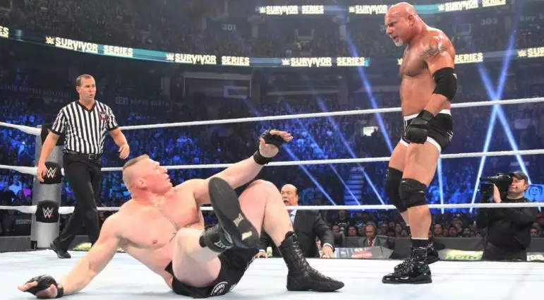 The Reason Goldberg Battered Brock Lesnar In 85 Seconds Has Been Revealed
