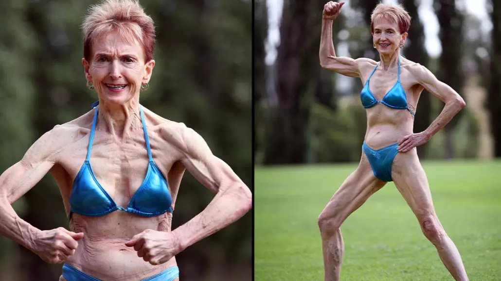 Bodybuilding Grandma, 75, Eats Strictly 'Nude Food Diet' To Keep In Shape
