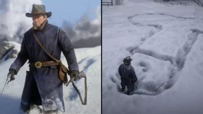 People Are Using Red Dead Redemption 2's Unreal Graphics To Draw Penises 