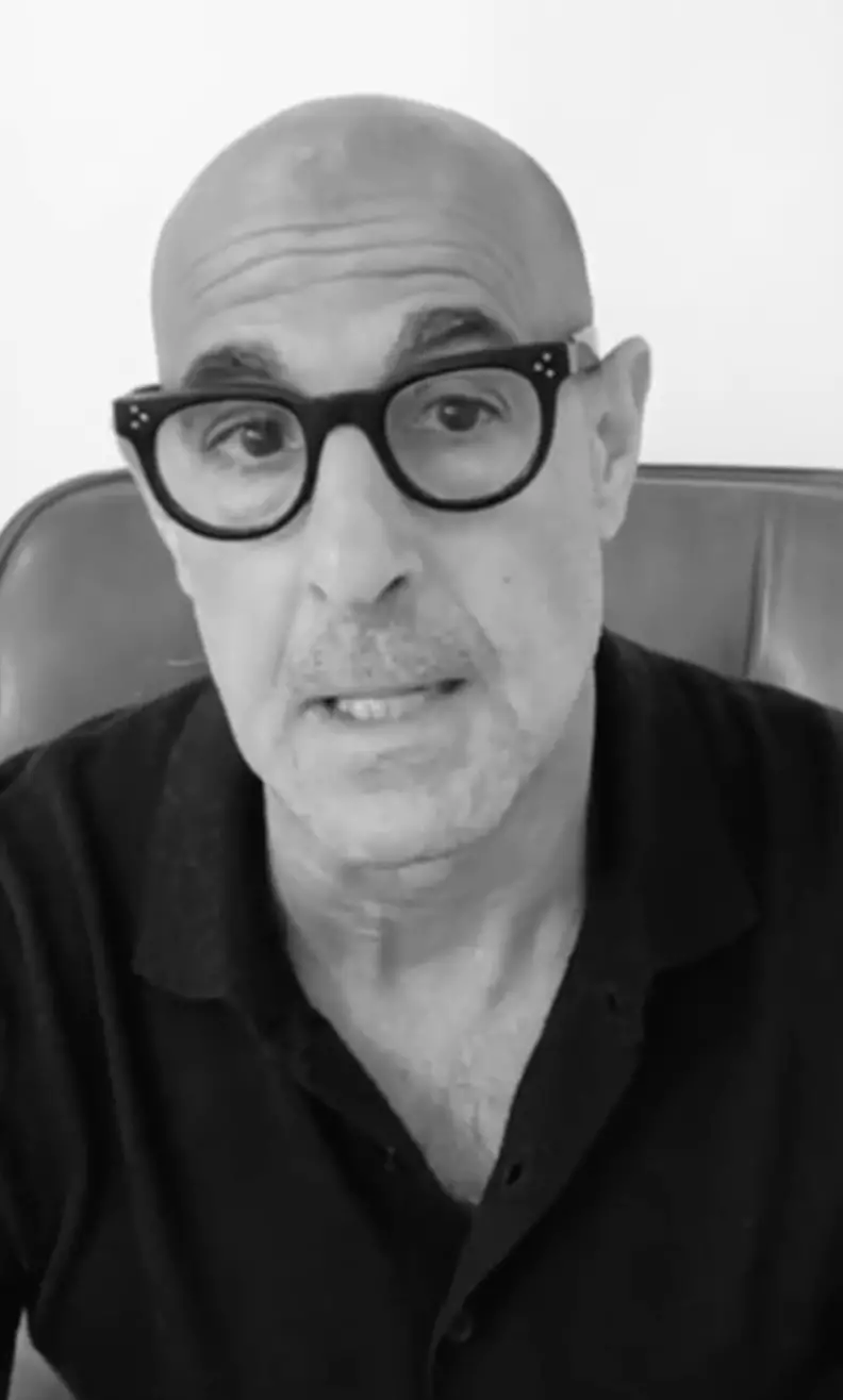 Actor Stanley Tucci.