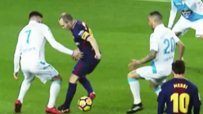 This Andres Iniesta Compilation Proves He Can Do Things With A Ball That Nobody Else Can