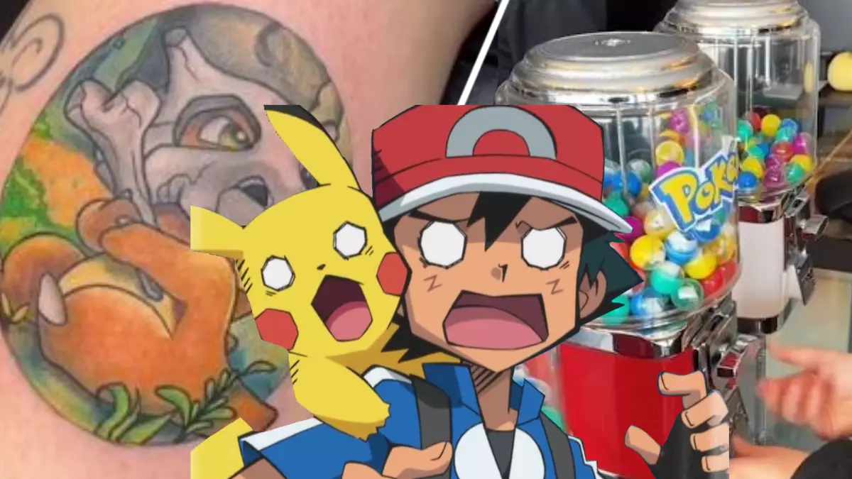 Gumball Machine Decides Which Random Pokémon Tattoo You Get With Great Results