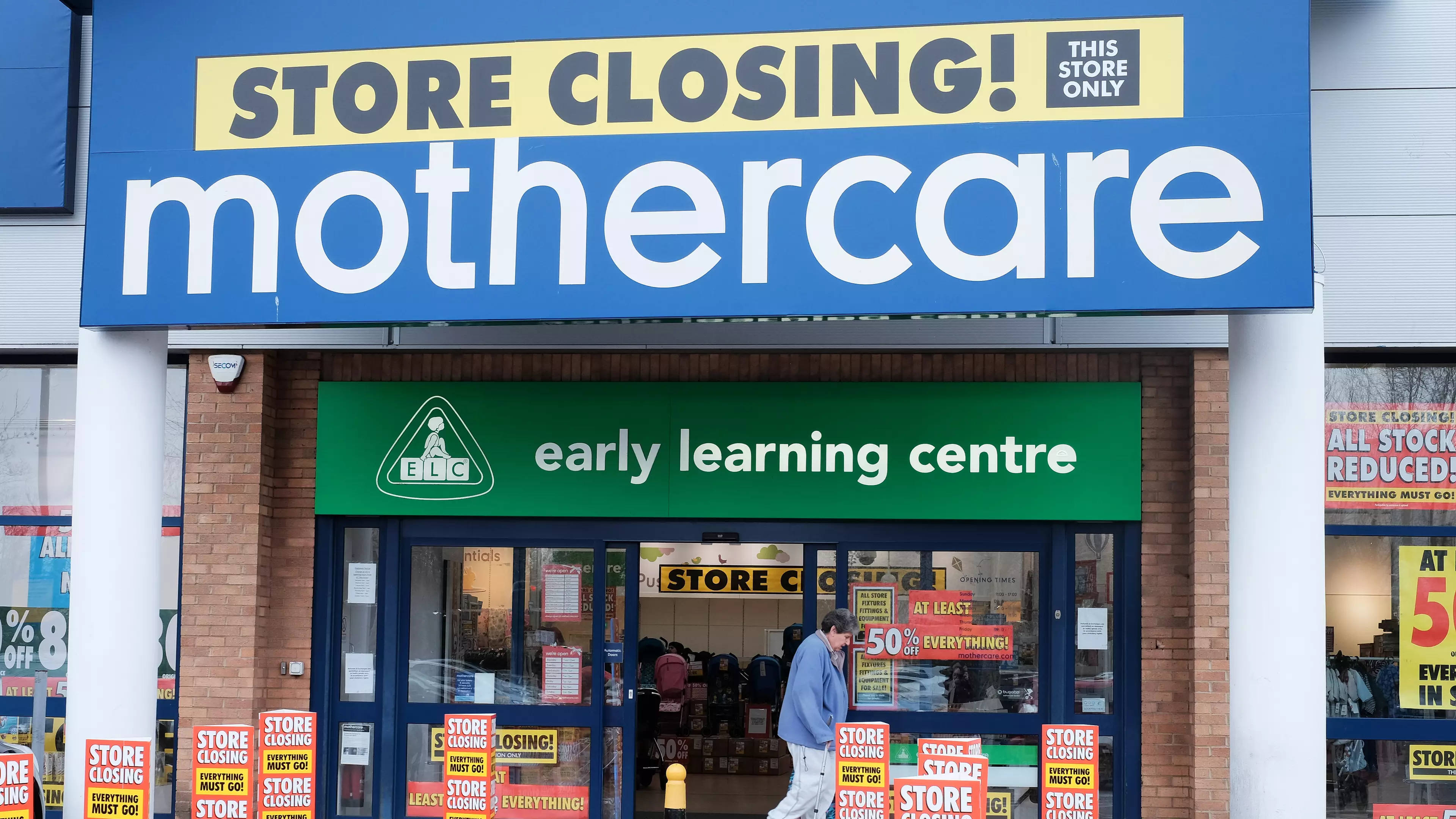 Mothercare Official Closing Down Sale Begins Following Collapse