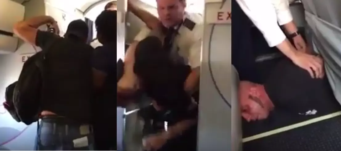 WATCH: Pilot Puts Drunk Passenger In Headlock After He Shoves Stewardess