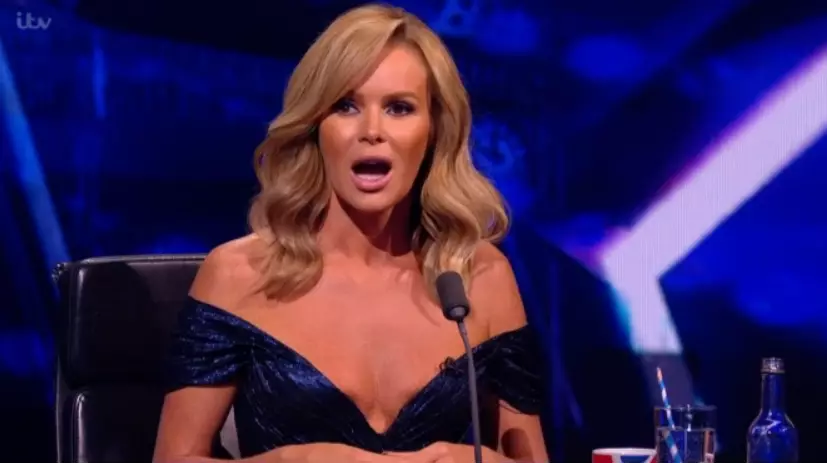 Fans Claim They Could See Amanda Holden's 'Nipples' In Yesterday's Britain's Got Talent