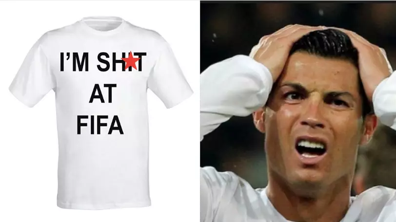 You Can Buy A "I'm Sh*t At FIFA T-Shirt" On Amazon 