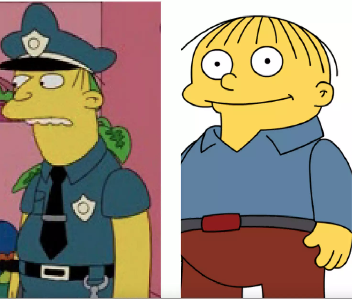 Eddie is Ralph's biological dad according to some Simpsons fans on Reddit (