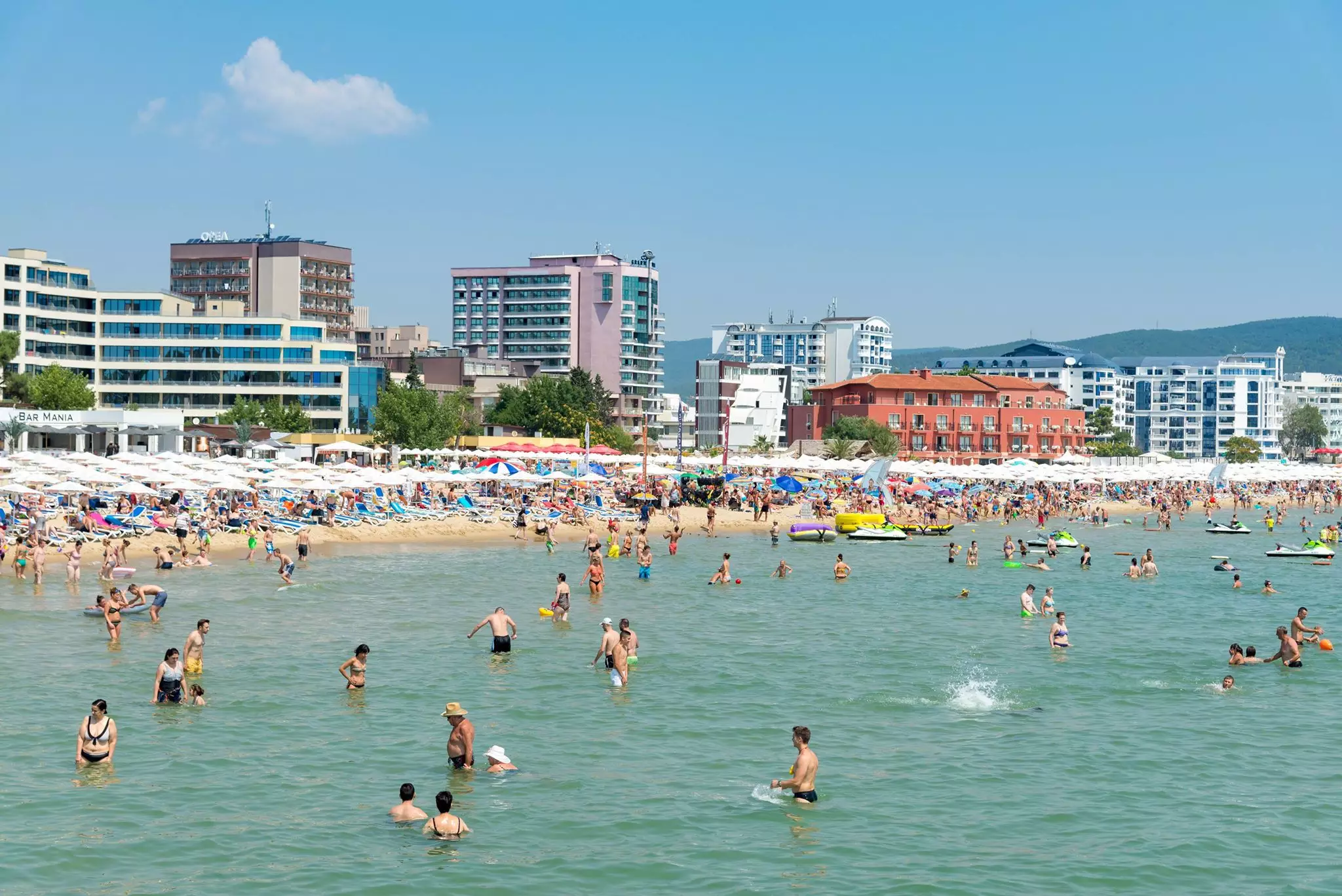 Sunny Beach in Bulgaria has become one of Europe's top party destinations.