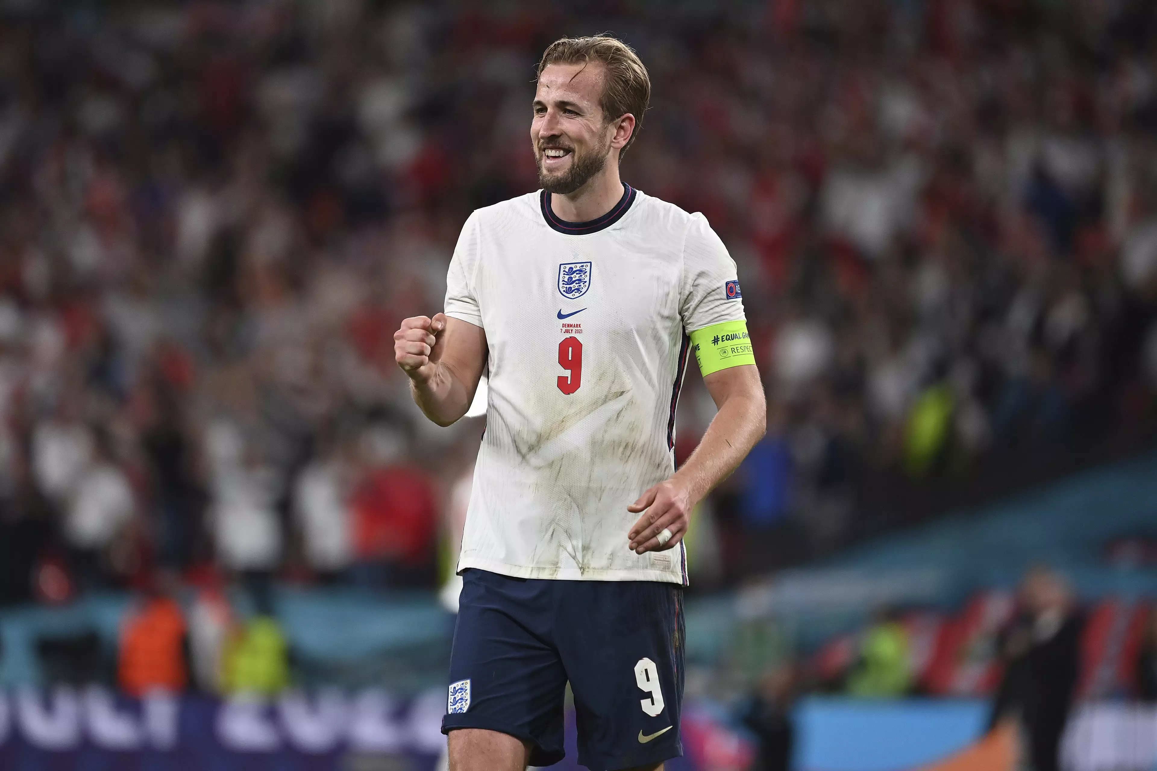 He will now get to see Harry Kane and the boys take on Italy at Wembley in this weekend's final.