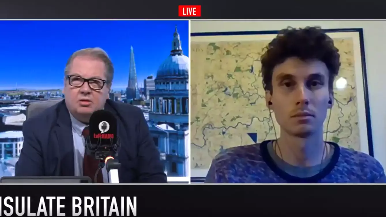 Radio Host Tells Insulate Britain Protester 'You Can Grow Concrete'
