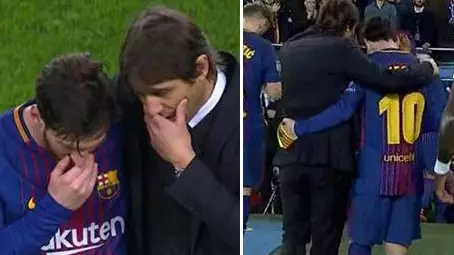 What Antonio Conte Said To Lionel Messi After Full-Time Is Absolute Class