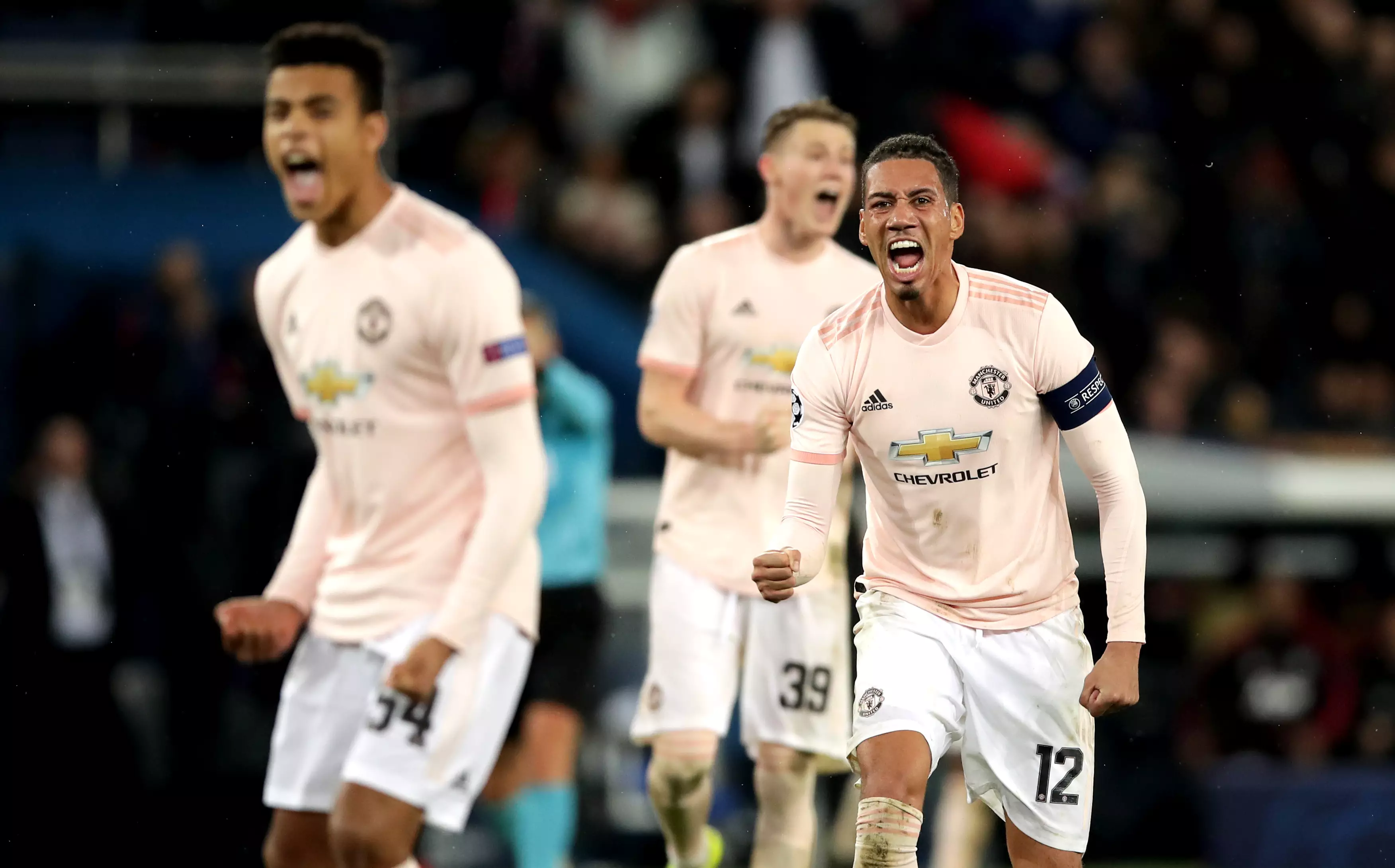 Chris Smalling has been much improved under Ole Gunnar Solskjaer. Image: PA Images