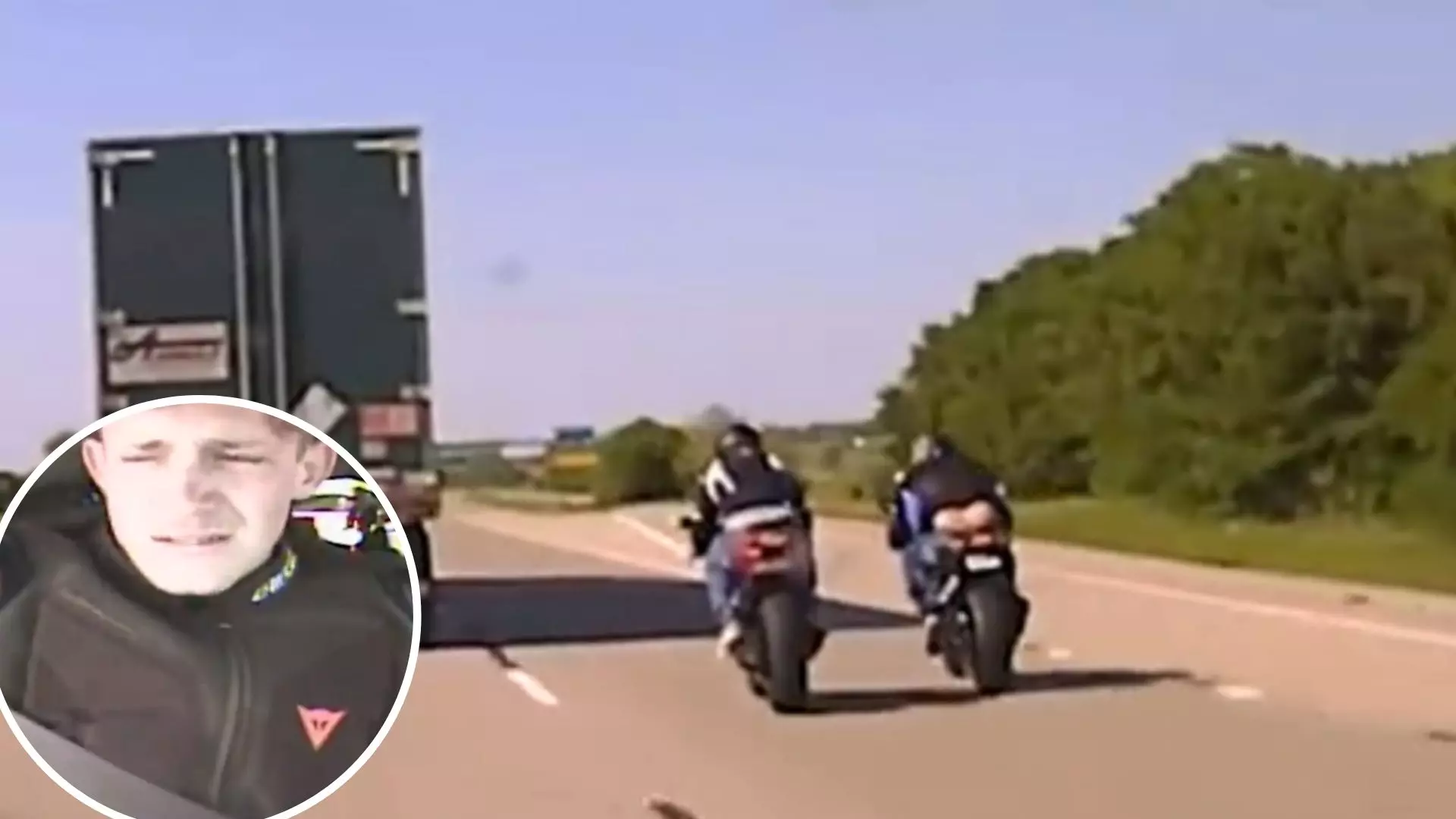 Biker Starts Crying When He's Caught Doing 183mph By Traffic Police