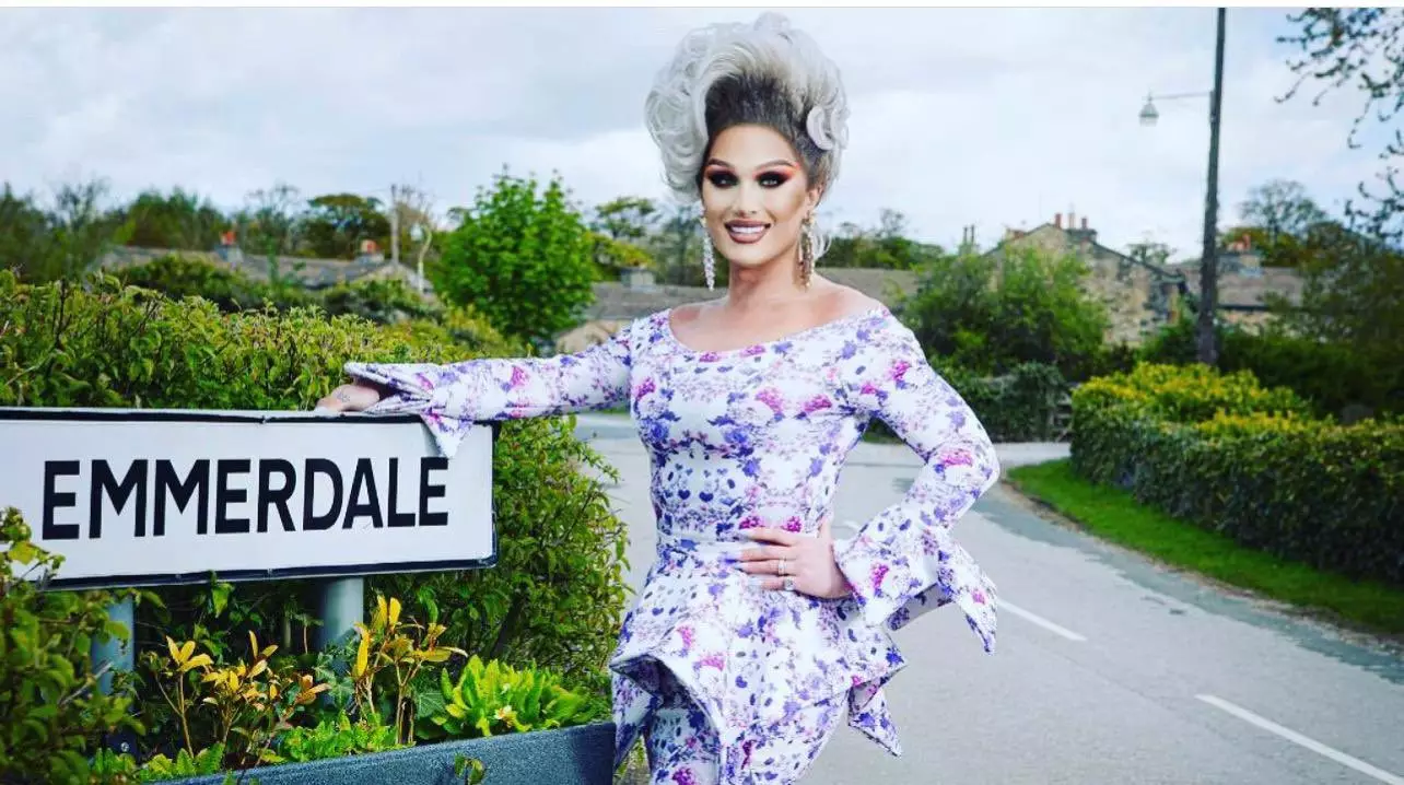 The Vivienne is appearing in ITV Emmerdale to for the first Pride celebration on the show (