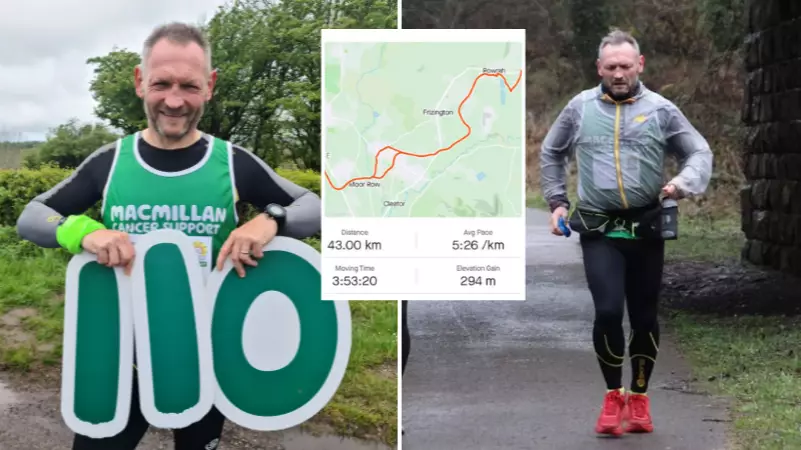 Meet The Man Who Has Ran 110 Marathons In 110 Days For Charity 