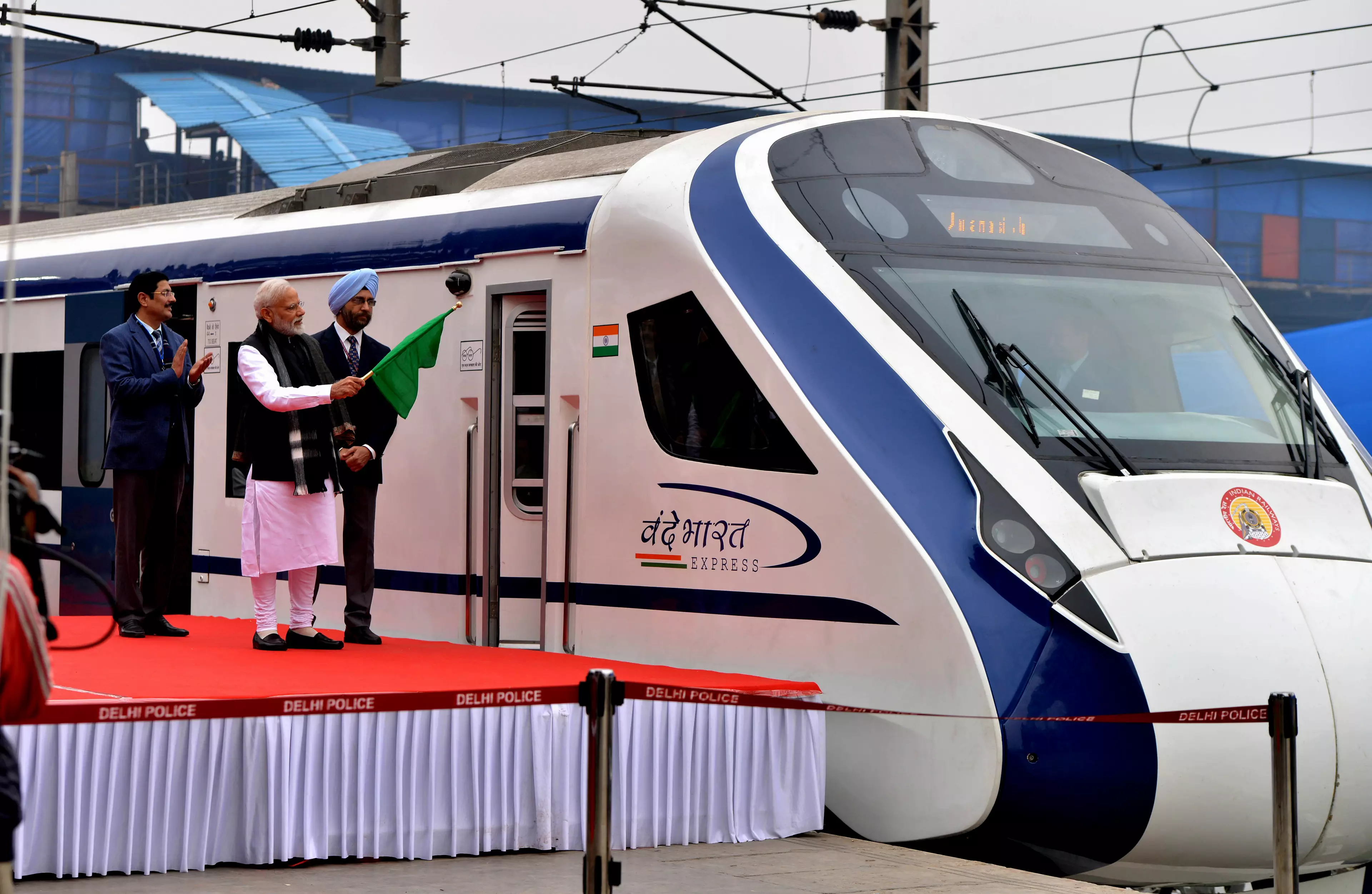 Prime Minister Modi inaugurated the train on Friday.
