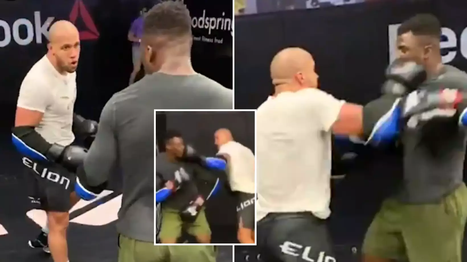 Leaked Footage Of Ciryl Gane And Francis Ngannou Sparring Leaves UFC Fans Shocked 