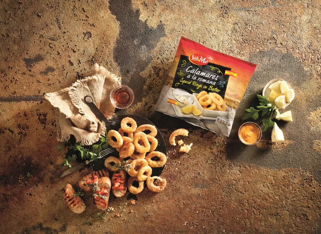You can indulge on their battered squid rings for £1.99 for a 500g bag.