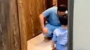 Doctor Breaks Down After He Is Unable To Hug Son Due To Coronavirus 