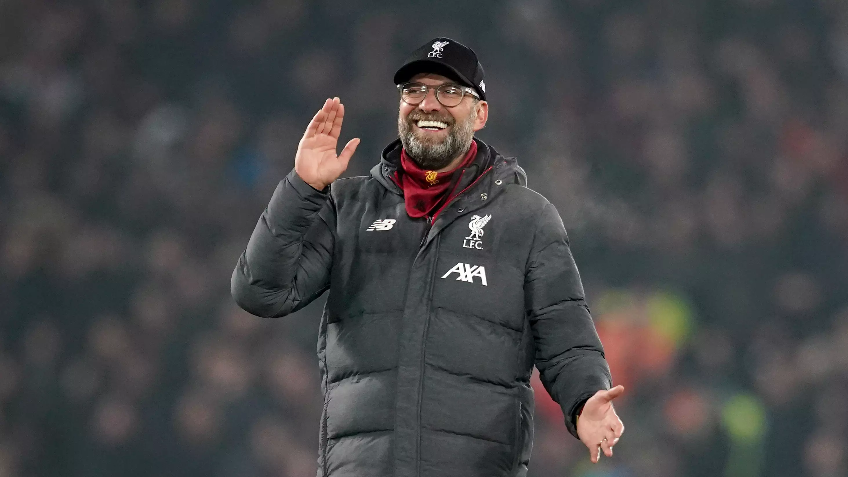 Will Klopp and Liverpool get to celebrate winning the title on the pitch? Image: PA Images