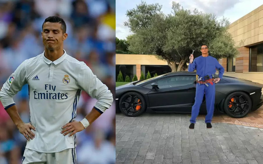 Photoshoppers Rip Into Cristiano Ronaldo After Latest Instagram Upload