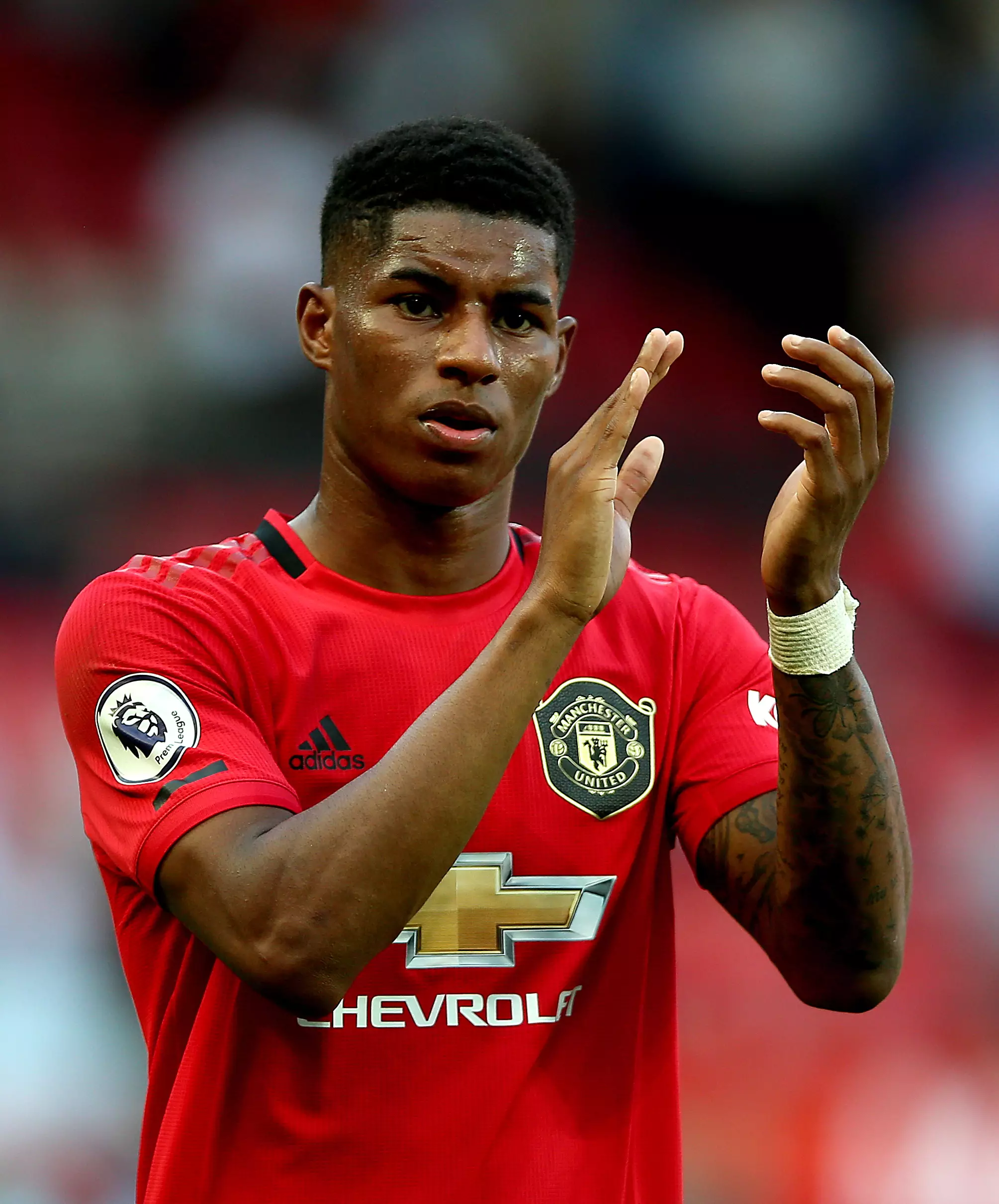Manchester United footballer Marcus Rashford has been heading up a campaign to extend free school meal vouchers (
