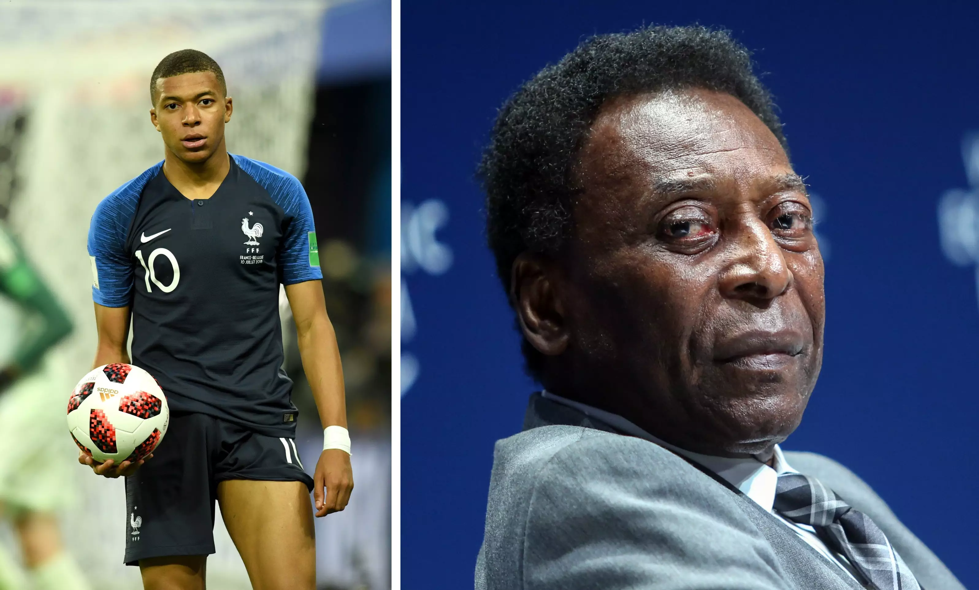 Kylian Mbappé Shows Off His Spicy Gift From Brazil Legend Pelé