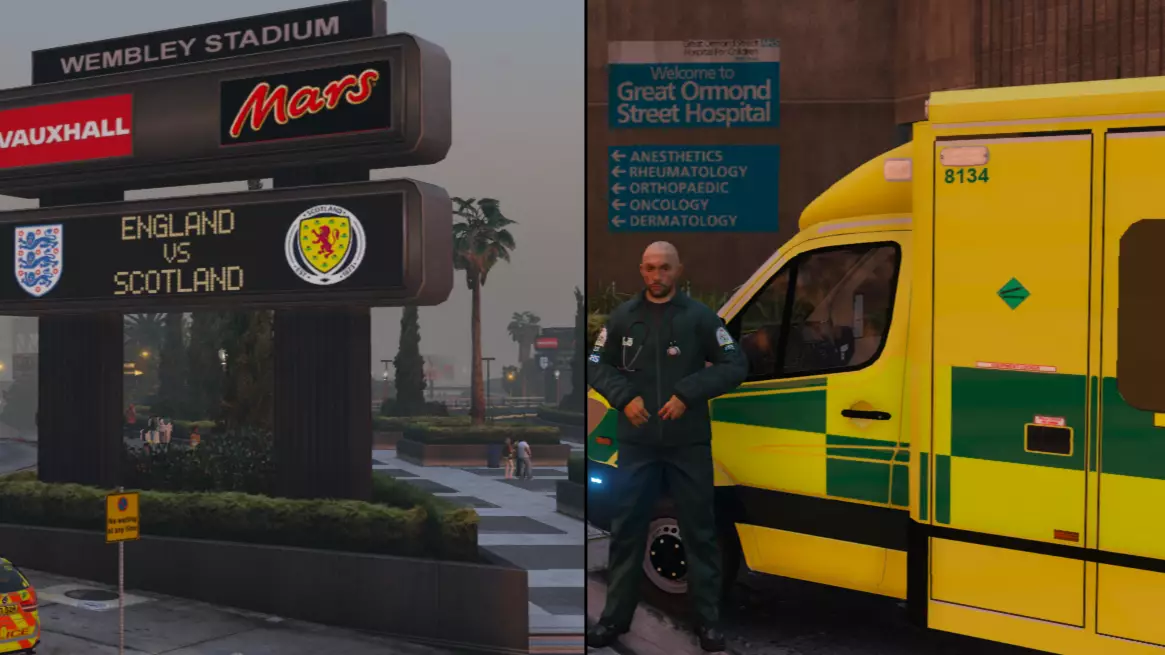 Modders Are Currently Making 'Project London' For 'Grand Theft Auto V'