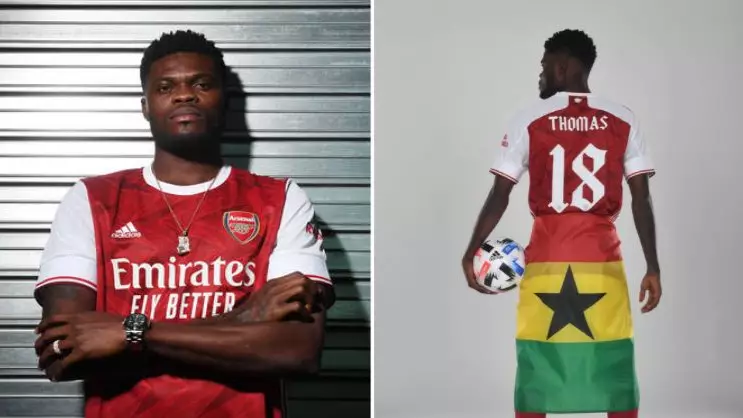 Thomas Partey Reveals Why He Doesn't Have His Surname On His Shirt