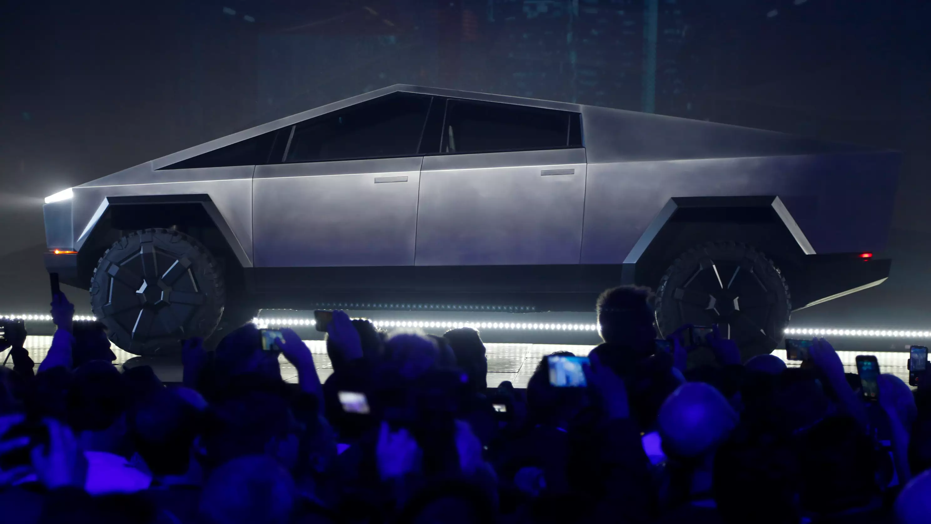 Dubai Police Hint At Adding Tesla's New Cybertruck To Their Fleet