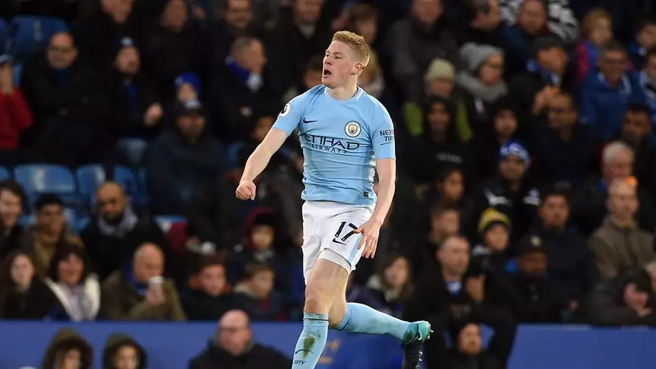 Kevin De Bruyne Has Been Involved In 50 Premier League Goals In 76 Games