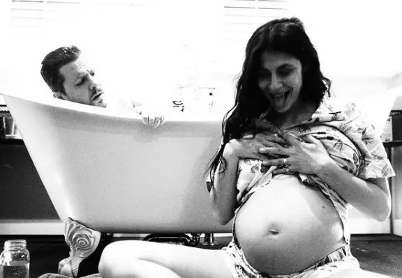 Stephen and Karima announced they were expecting a baby in January (