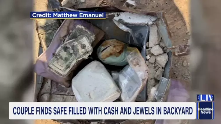 Couple Find Safe In Back Yard With $52,000 Worth Of Treasure